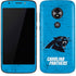 NFL Carolina Panthers Distressed Alternate Moto E5 Play Skin